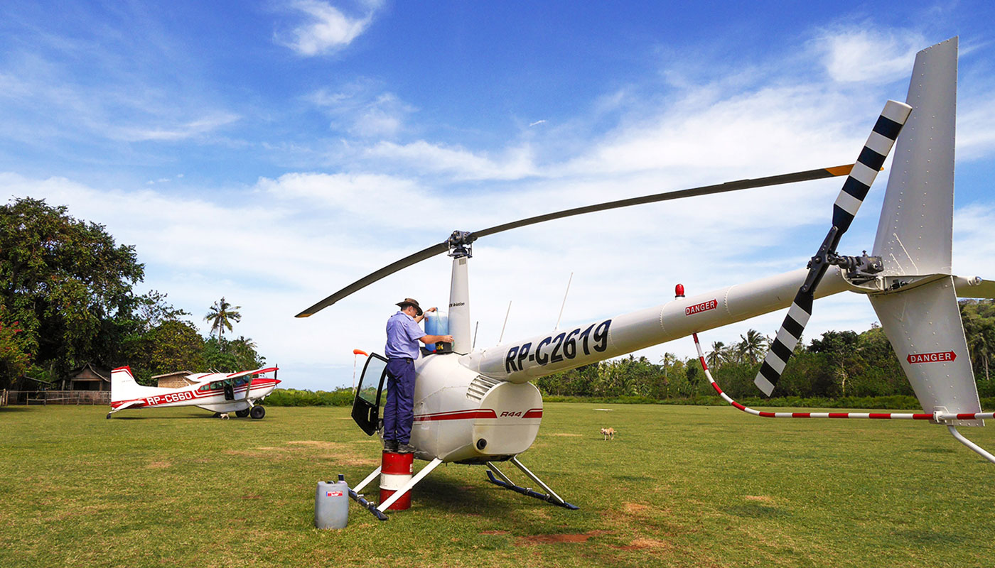 NTM helicopter